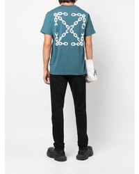 Off-White Chain Link Arrows Print T Shirt