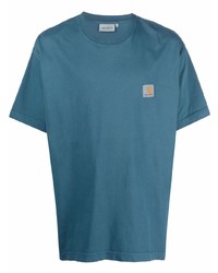 Carhartt WIP Logo Patch Organic Cotton T Shirt
