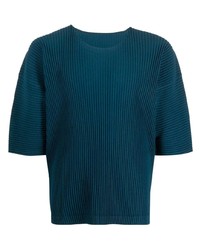 Homme Plissé Issey Miyake Pleated Short Sleeved Top