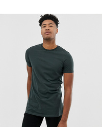 ASOS DESIGN Tline T Shirt With Crew Neck In Green