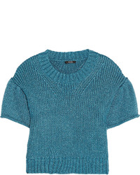 Raoul Cropped Chunky Knit Sweater