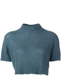 Rachel Comey Ribbed Cropped Top