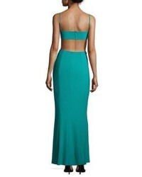 Laundry by Shelli Segal Cutout Gown
