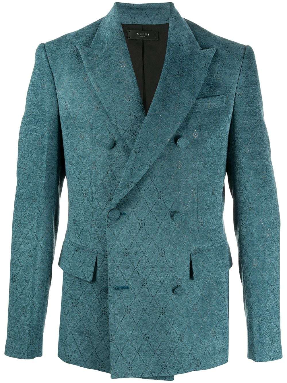 Amiri Jacquard Double Breasted Blazer, $1,134 | farfetch.com | Lookastic