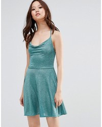Wal G Cami Dress In Glitter Fabric