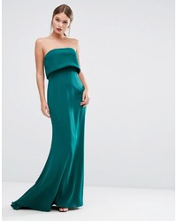 Jarlo Double Layer Strapless Dress