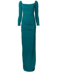 Nicole Miller Long Fitted Dress