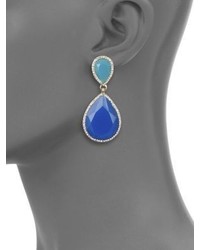 ABS by Allen Schwartz Jewelry Castaway Linear Drop Pierced Earrings