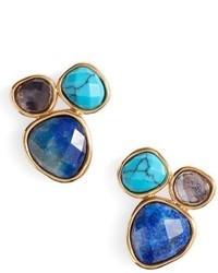 Gorjana Lola Semiprecious Stone Stud Earrings