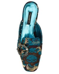 Dolce & Gabbana Dolcegabbana Embellished Backless Loafer