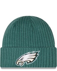 New Era Midnight Green Philadelphia Eagles Core Classic Cuffed Knit Hat At Nordstrom