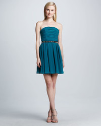 Erin Fetherston Strapless Fit And Flare Dress