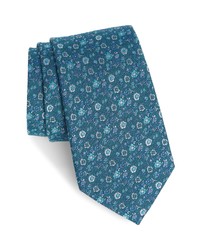 Nordstrom Seddon Floral Silk Cotton Tie