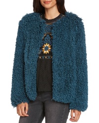 Willow & Clay Shaggy Faux Fur Jacket