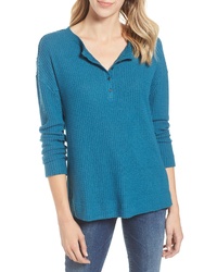Caslon Thermal Henley Top