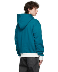 Youths in Balaclava Blue Bolo Hoodie