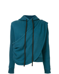 Unravel Project Terry Draped Hoodie