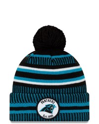New Era Blueblack Carolina Panthers 2019 Nfl Sideline Home Reverse Sport Knit Hat At Nordstrom