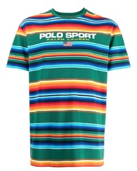 Polo Ralph Lauren Colour Block Striped T Shirt