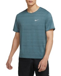 Nike Dri Fit Miler Reflective Running T Shirt