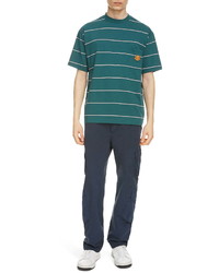 Kenzo Oveersize Stripe Pocket T Shirt