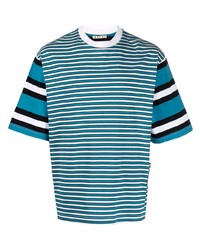 Marni Striped Short Sleeve T Shirt