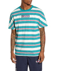 Tommy Jeans Tjm Sport Tech Stripe T Shirt