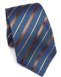 Kiton Knit Wide Stripe Tie