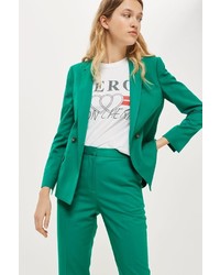 Topshop Double Breasted Suit Jacket