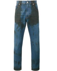 Gucci Dye Stained Tapered Jeans
