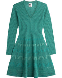 M Missoni Knit Dress With Virgin Wool