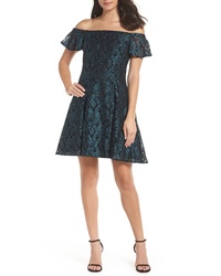 Morgan & Co. Off The Shoulder Lace Dress