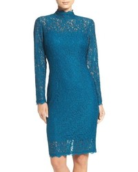 Adrianna Papell Corded Lace Sheath Dress