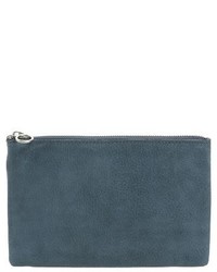 Madewell Medium Leather Pouch Green
