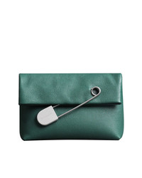 Burberry The Medium Pin Clutch In Leather