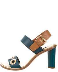 Louis Vuitton Leather Grommet Sandals W Tags
