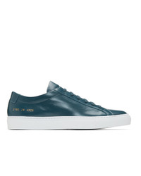 Common Projects Navy Original Achilles Low Sneakers