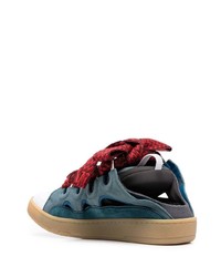 Lanvin Slip On Lace Up Sneakers