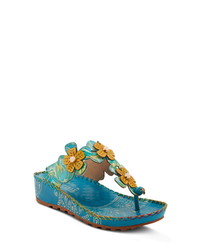 L ARTISTE Crocus Flip Flop