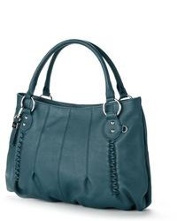 Buxton Stitched Leather Tote