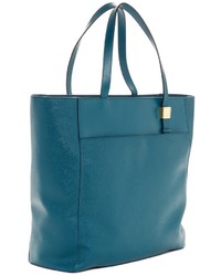 Tumi Nora Leather Trimmed Tote