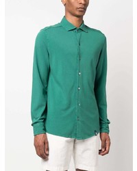 Drumohr Long Sleeve Cotton Shirt