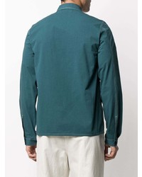 Jil Sander Long Sleeved Cotton Blend Shirt