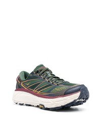 Hoka One One Panelled Lace Up Sneakers