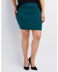 Charlotte Russe Plus Size Bodycon Mini Skirt