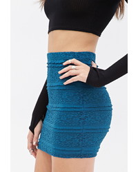 Forever 21 Lady Lace Mini Skirt