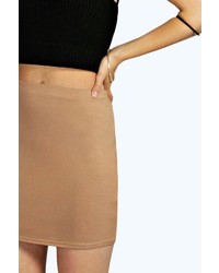 Boohoo Maisy Basic Jersey Mini Skirt