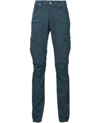 Hudson Slim Fit Cargo Trousers