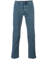 Jacob Cohen Jacquard Skinny Trousers
