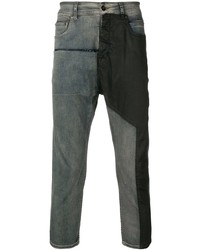 Rick Owens DRKSHDW Colour Contrast Jeans